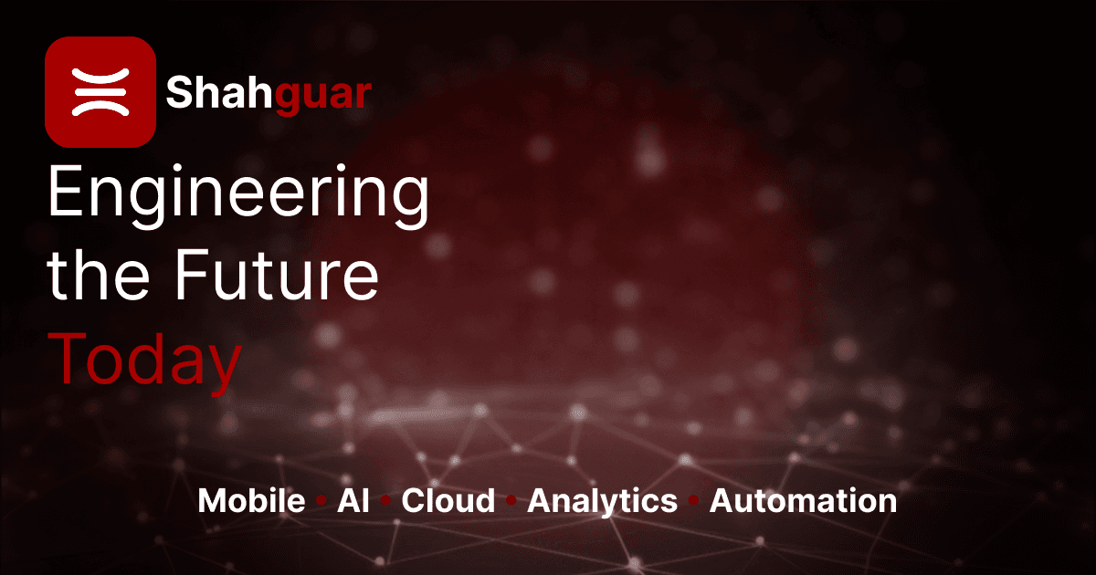 Shahguar AI and automation services visual